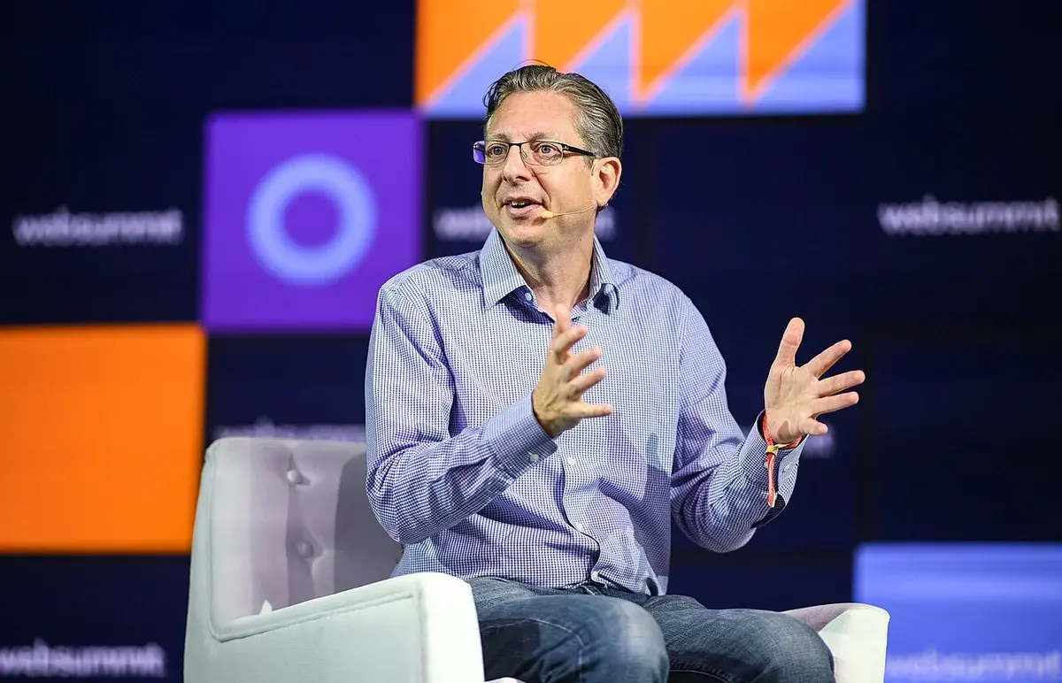 Dor Skuler speaking on stage at Web Summit 2022.