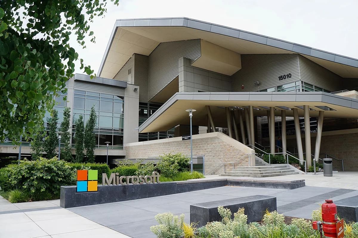 Microsoft Building 92 at the Redmond campus.